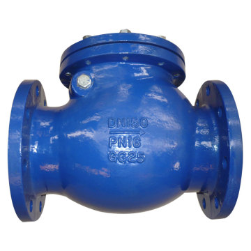 Swing Check Valve, DIN 3202 F6, Pn16 (METAL SEATED)